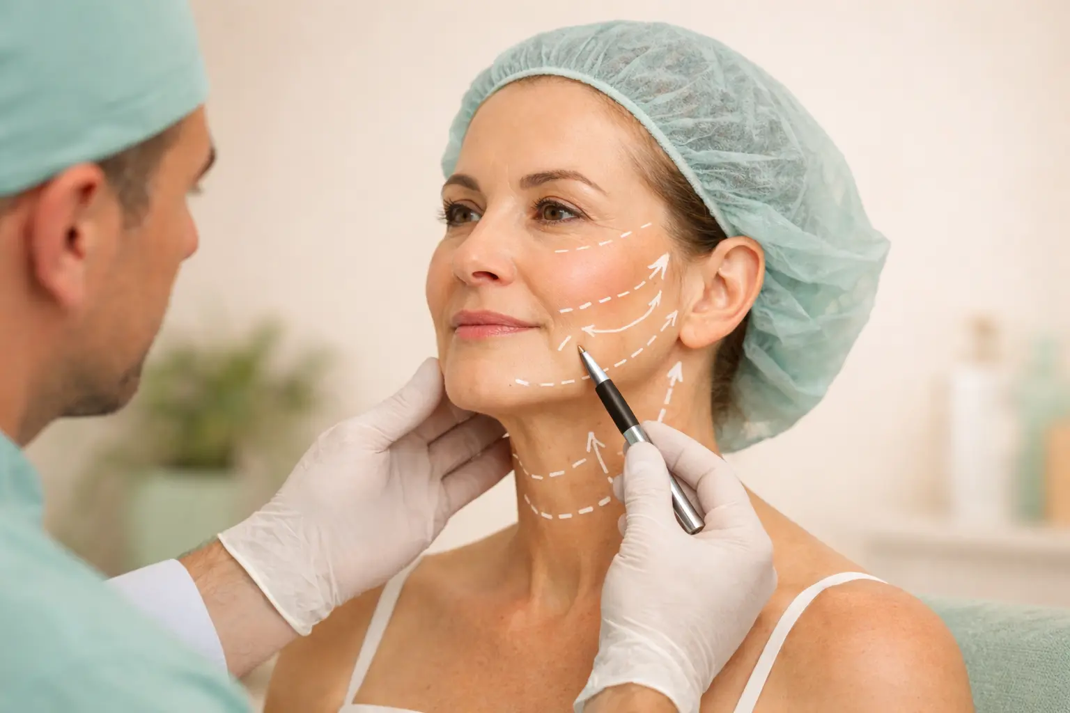Lifting cervico-facial